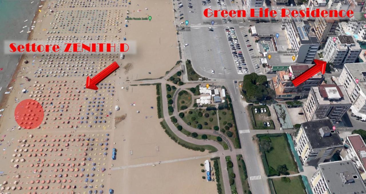 Green Life Wohnungen Direkt Am Strand Bibione Buitenkant foto